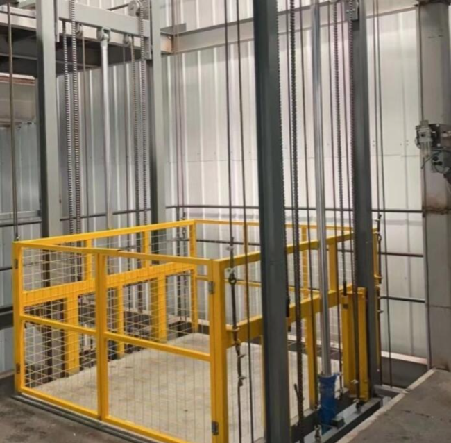 明光导轨式升降机一般加工周期