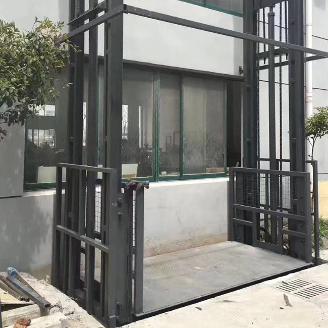 明光5吨室外升降货梯